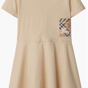 Burberry Kids Cream Dress
